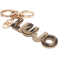 Liu Jo for woman. AF5209-E0419 Keyring gold plated (OSFA), Casual, Polyester