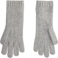 Ralph Lauren for woman. 455981440004 Gray wool and cashmere gloves (OSFA), Casual, Grey, Kashmir