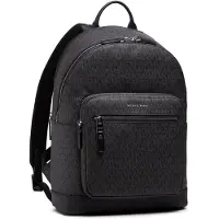 Michael Kors for man. 33F0LHDB2U Hudson logo backpack black (OSFA), Casual, Canvas