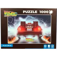 SD Toys Tilbake Til Fremtiden Delorean Ut Av En Tid Gåte 1000 Stykker