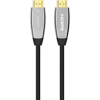 Sinox SHD030720, 20 m, HDMI Type A (Standard), HDMI Type A (Standard), 3D, 48 Gbit/s, Sort, Grå