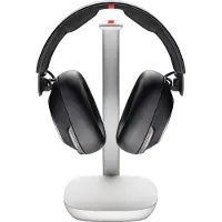 HP Poly Poly Voyager Surround 85 - Voyager Surround 80 series - hodesett - full størrelse - Bluetooth - trådløs - aktiv støydemping - USB-C via Bluetooth-adapter - svart - UC-sertifisert