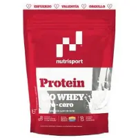 Nutrisport Cero-cero Isolert Myseprotein Nøytral Smak 500g