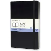 Moleskine Art, Monokromatisk, Svart, 104 ark, 165 g/m², Innbundet, Universal