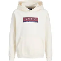 Jack & Jones Hettegenser - JorInwood - Antique White - - 8 år (128) - Hettegenser