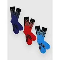 Empyre Flame 3 Pack Sokker mønster