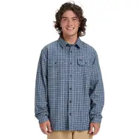 Quiksilver Salt Lake Waffle Skjorte Med Lange Ermer