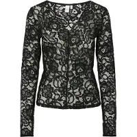 Y.A.S Yaslacey Lace Langermet Topp
