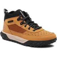 Timberland for boy. TB0A66MZ2311 GreenStride Motion 6 yellow leather low top mountain shoes with laces (40), Flat, Casual, Sport, Outdoor, M