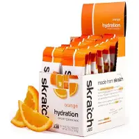 Skratch Labs Hydration Sport Drink Mix Energisk Drikke Monodose Appelsin 22g 20 Enheter