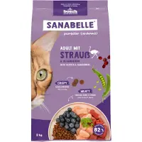 Sanabelle Adult med struts & blåbær - 2 kg