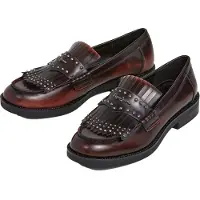 Pepe Jeans for woman. PLS100005 Judy Rock Loafers burgundy (36), Flat, None, Casual