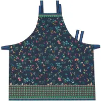 Pip studio Apron Berry Blue 85x88cm