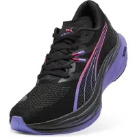 Puma Deviate NITRO DIGITOKYO Running Shoes Men, Fitness, Black/Dark Amethyst, 44.5