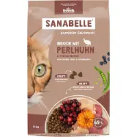 Sanabelle Indoor med perlehøns - 8 kg