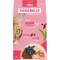Sanabelle Adult med kylling & blåbær - 2 kg