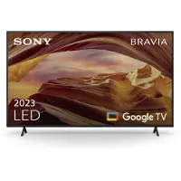 Sony Bravia KD-55X75WL - 55 Diagonalklasse (54.6 synlig) - X75WL Series LED-bakgrunnsbelyst LCD TV - Smart TV - Google TV - 4K UHD (2160p) 3840 x 2160 - HDR - Direct LED - hårstreksvart