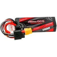 Gens ace ML Lipo G-Tech 1100mAh 11,1V 3S1P 60C GRP-76 Hardcase-batteri med XT60-kontakt