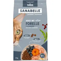 Sanabelle Adult med ørret & blåbær - 2 kg