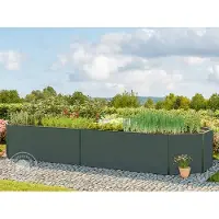 GFP 451x119x77 cm plantekasse, antrasitt