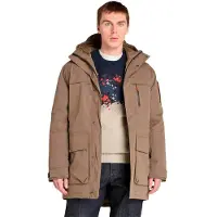 Timberland for man. TB0A44QUBK01 Wilmington down parka brown (XXL), Casual, Polyester