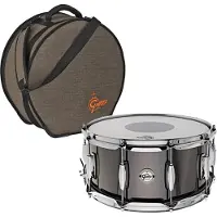 Gretsch drums Gretsch Full Range 14 x 6.5 Black Nickel over Steel Snare Drum