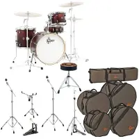 Gretsch drums Gretsch Catalina Club Classic 20 4pc Shell Pack Satin Antique Fade