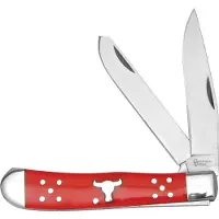 Cattleman's Cutlery Trapper Red