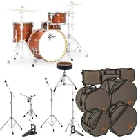 Gretsch drums Gretsch Catalina Club Classic 20 4pc Shell Pack Satin Walnut Glaze