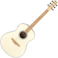 Ibanez AAM370M2E Transparent Antique White Ice Blue Open Pore