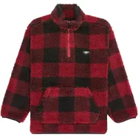 Quiksilver Mercury Woodlands Sherpa Kids Half-Zip Fleecegenser mønster