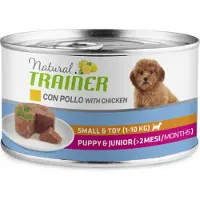 Affinity petcare italia Natural Trainer Maintenance Small & Toy Puppy våtfôr til små- og lekevalper - 6 x 150 g (kylling)