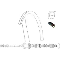 Mavic Ksyrium Pro Carbon Sl Clincher Hr Bakfelg
