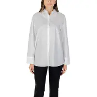 Armani Exchange for woman. XW001424AF16631U0002 Relaxed fit shirt white (L), Casual, Cotton, Classic, Long sleeve