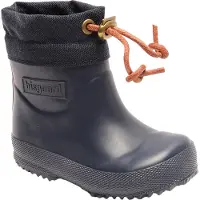 Bisgaard Termostøvler - Lav - Navy m. Knytting - - 25 - Gummistøvler