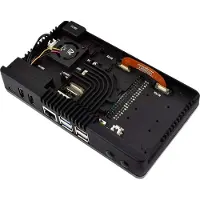 Argon40 Argon ONE V5 kabinett ARG-25993 til Raspberry Pi 5, aluminium, svart