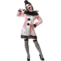 Carnival Toys Klovn Halloween-kostyme For Kvinner