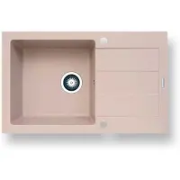 Pyramis 70052601 Kjøkkenvask Planlimt Vask Rektangulær Granitt