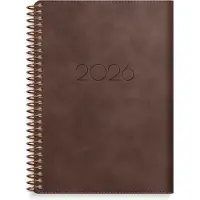 Adlibris Kalender 2026 A6 Senator Twist Brun Burde