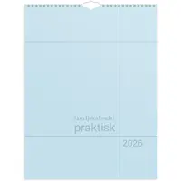 Adlibris Familjekalender 2026 Praktisk 295x390 mm Burde