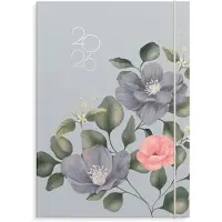 Adlibris Kalender 2026 A5 Business Flora Burde