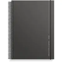 Adlibris Kalender 2026 A5 Organizer & Notes Svart Burde