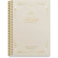 Adlibris Kalender 2026 A5 Astrologikalendern Beige Burde