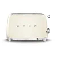 Smeg TSF01CREU Brødrister 2 skiver krem