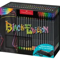 Faber-Castell Black Edition colour pencil roll