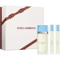 Dolce&Gabbana Xmas Light Blue Edt 50 Ml + Edt 10 Ml + Edt 10 Ml-gift Set Eau De Parfum
