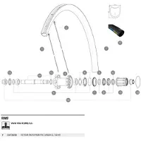 Mavic Ksyrium Pro Carbon Sl Tubular Hr Bakfelg