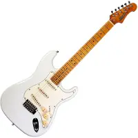 JET Guitars JS-300 Roasted Maple Olympic White