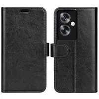 Mtp Products Oppo A79/A2 Lommebok-deksel med Magnetisk Lukning - Svart