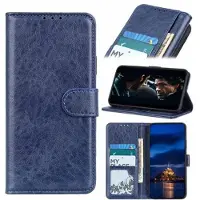 Mtp Products Samsung Galaxy A21s Lommebok-deksel med Magnetisk Lukning - Blå